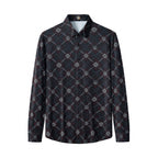 Geometric Seamless Shirt – El Baron BLACK