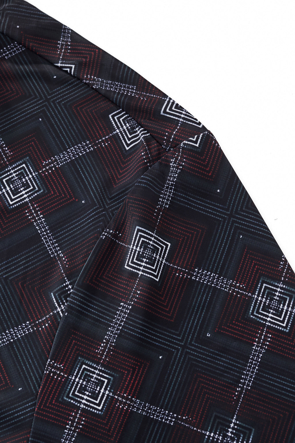 Geometric Seamless Shirt – El Baron BLACK