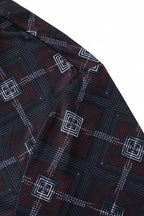 Geometric Seamless Shirt – El Baron BLACK