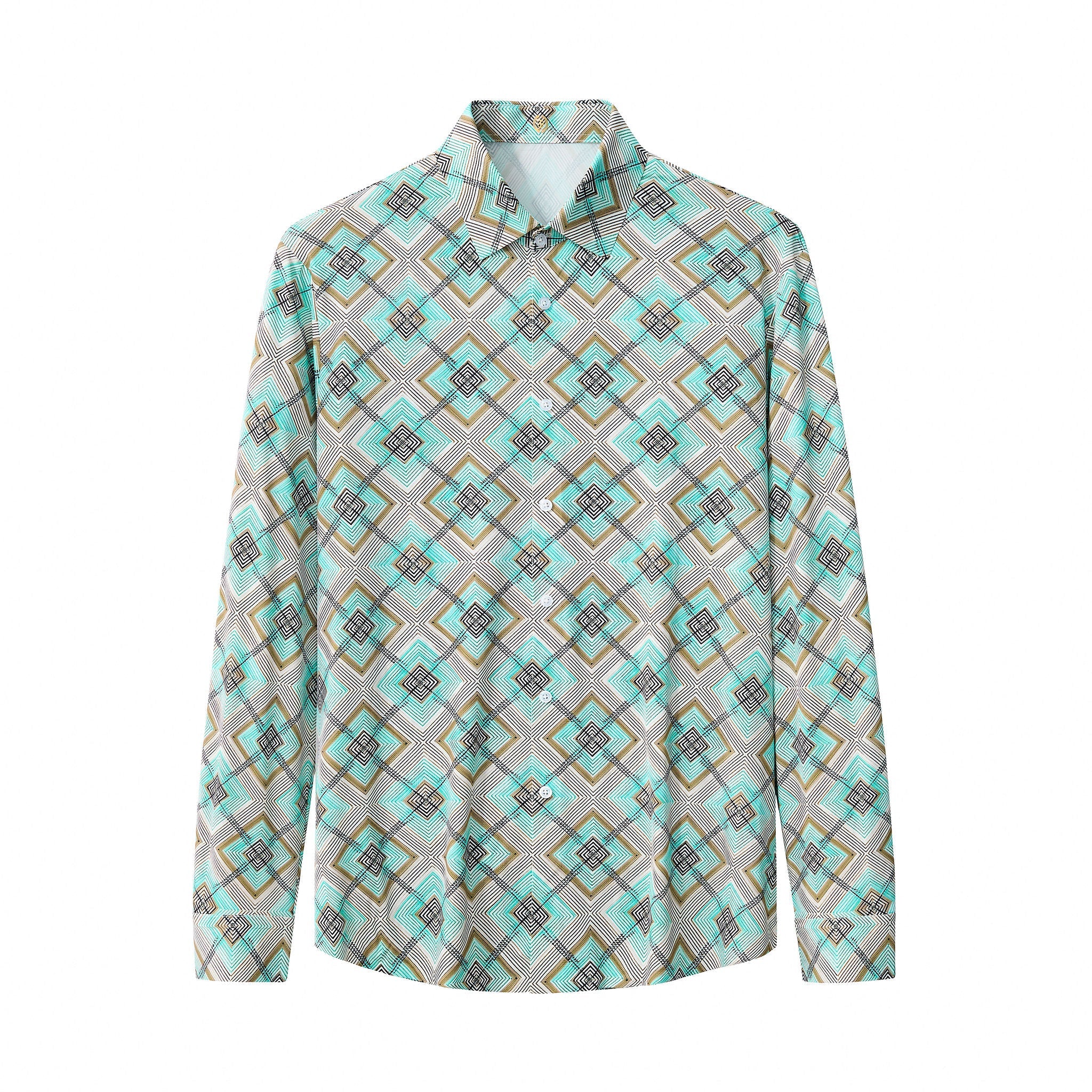 Geometric Seamless Shirt – El Baron MULTI