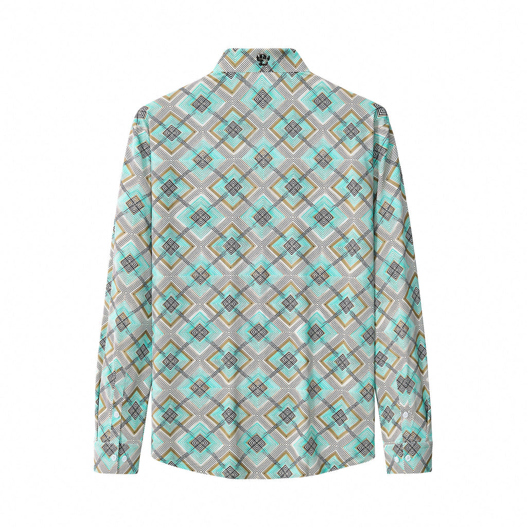 Geometric Seamless Shirt – El Baron MULTI