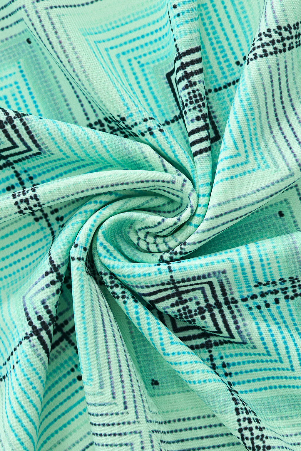 Geometric Seamless Shirt – El Baron PISTACHIO