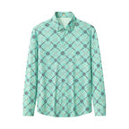 Geometric Seamless Shirt – El Baron PISTACHIO