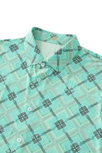 Geometric Seamless Shirt – El Baron PISTACHIO