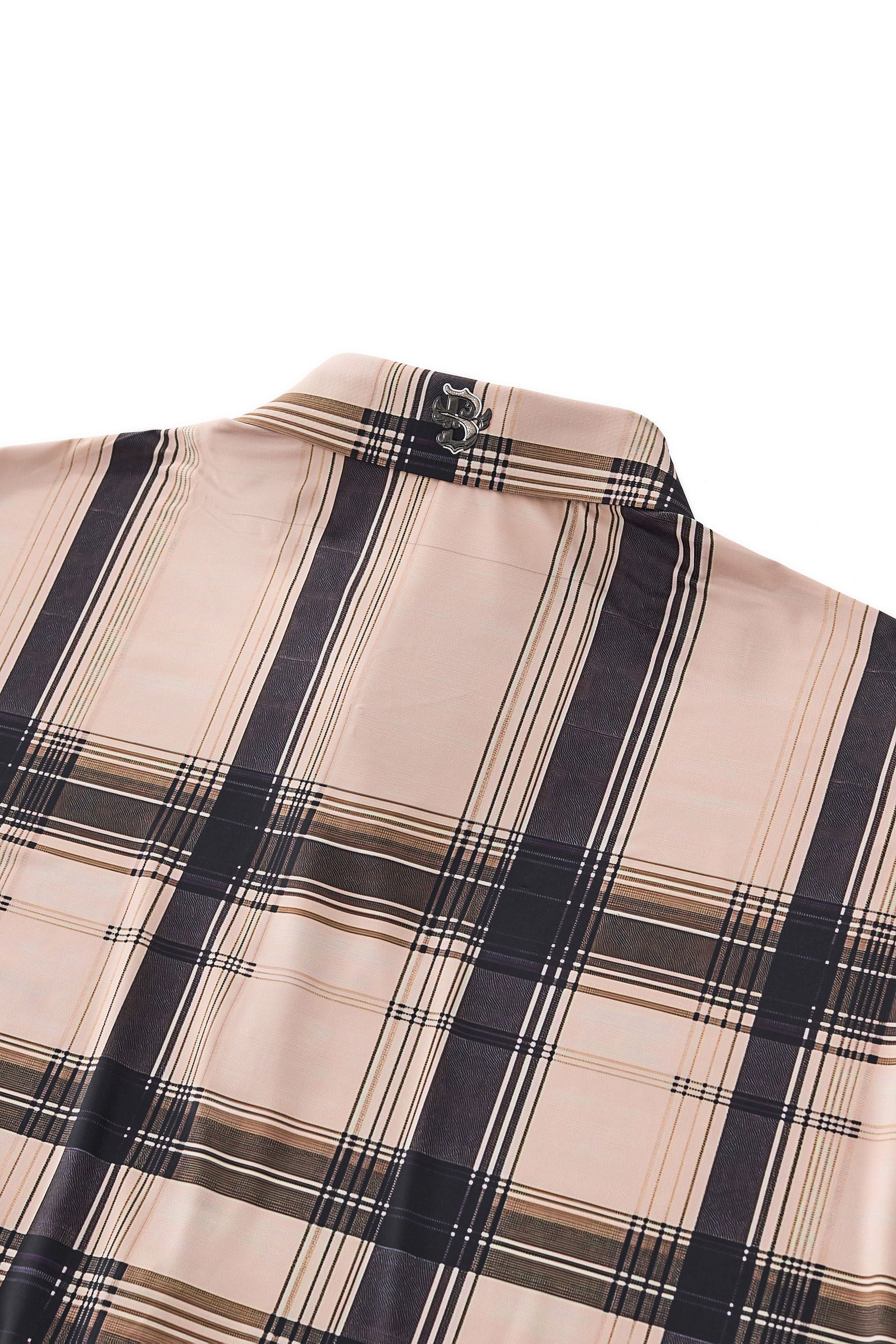 Heritage Plaid Stretch Woven Shirt-El Baron KHAKI