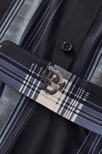 Heritage Plaid Stretch Woven Shirt-El Baron NAVY