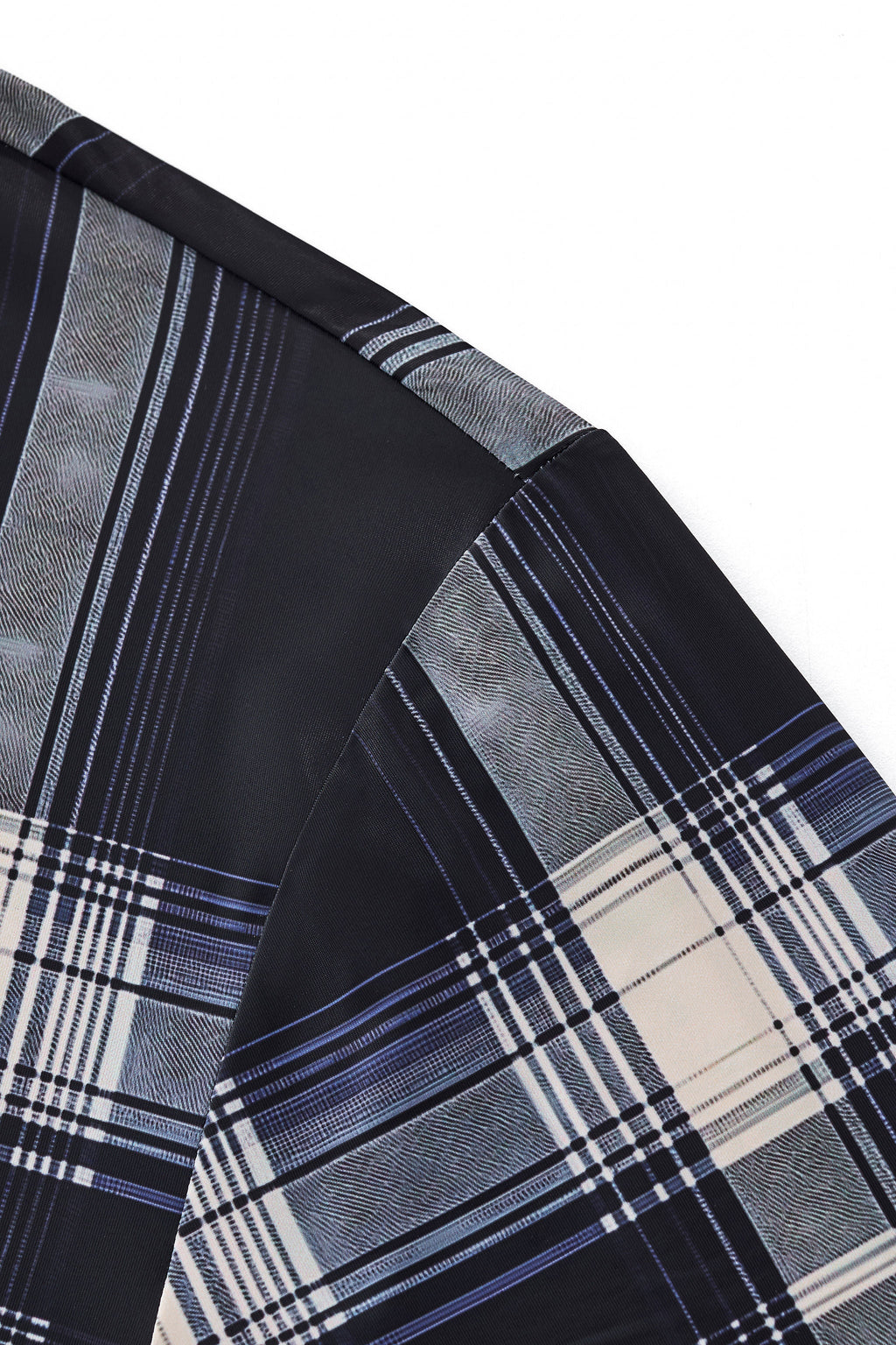 Heritage Plaid Stretch Woven Shirt-El Baron NAVY