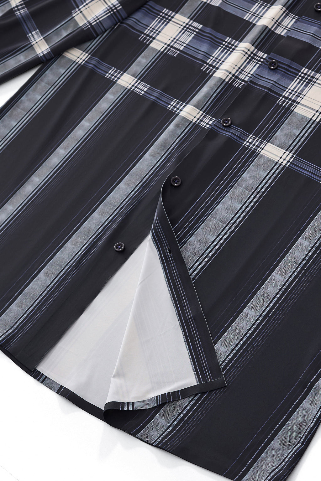 Heritage Plaid Stretch Woven Shirt-El Baron NAVY