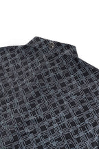 Seamless Geo Print Shirt – El Baron BLACK