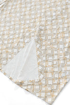 Seamless Geo Print Shirt – El Baron WHITE