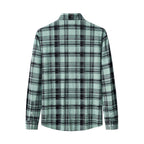 Seamless Plaid Stretch Shirt – El Baron GREEN