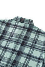 Seamless Plaid Stretch Shirt – El Baron GREEN