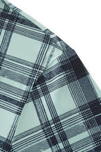 Seamless Plaid Stretch Shirt – El Baron GREEN