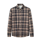 Seamless Plaid Stretch Shirt – El Baron KHAKI