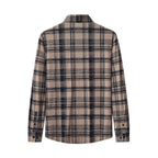 Seamless Plaid Stretch Shirt – El Baron KHAKI