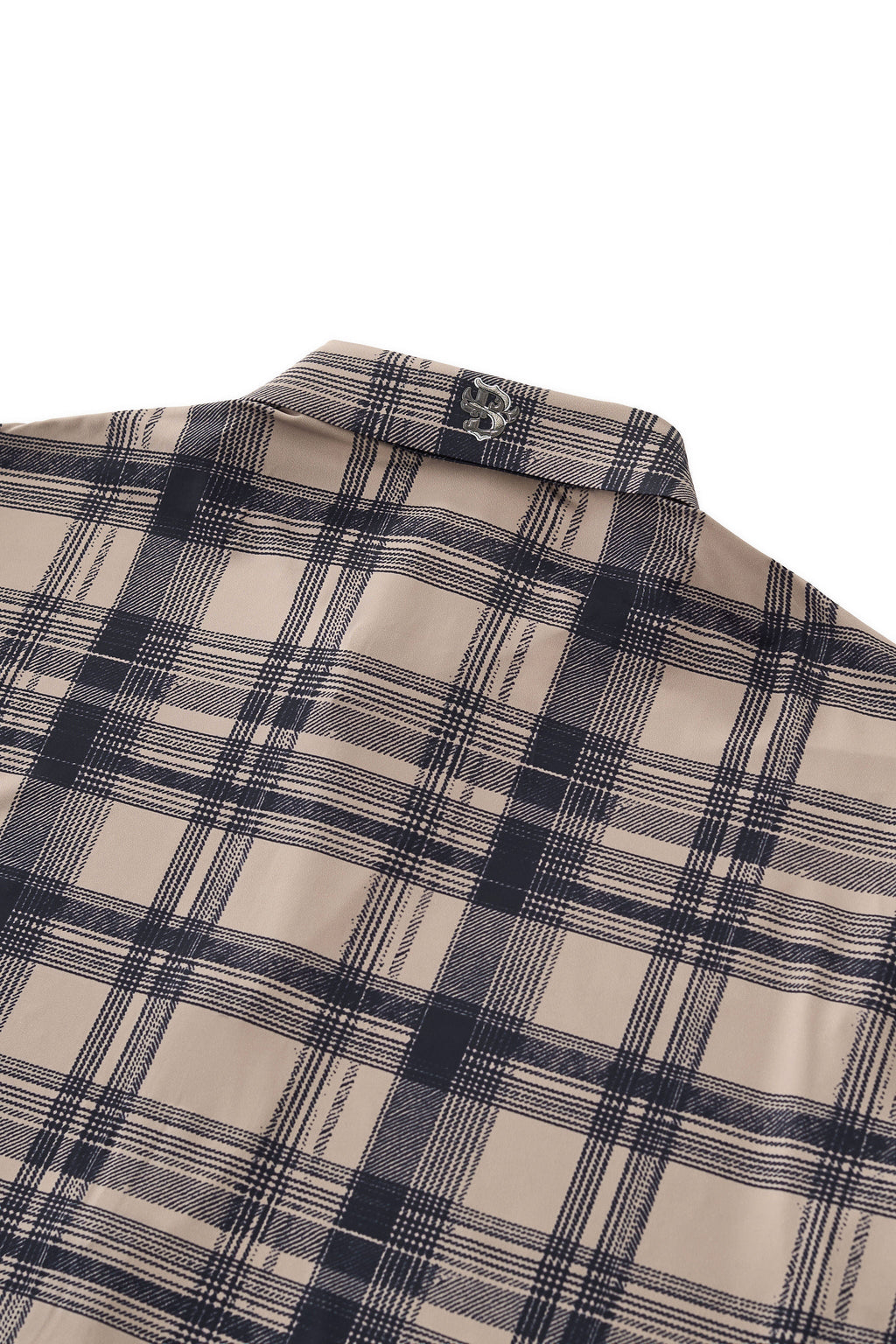 Seamless Plaid Stretch Shirt – El Baron KHAKI