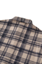Seamless Plaid Stretch Shirt – El Baron KHAKI