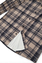 Seamless Plaid Stretch Shirt – El Baron KHAKI