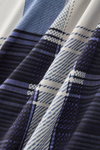 Seamless Plaid Stripe Shirt – El Baron BLUE