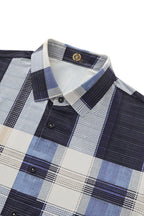Seamless Plaid Stripe Shirt – El Baron BLUE