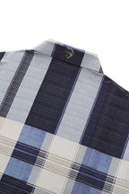 Seamless Plaid Stripe Shirt – El Baron BLUE