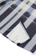 Seamless Plaid Stripe Shirt – El Baron BLUE