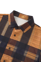 Seamless Plaid Stripe Shirt – El Baron CARAMEL