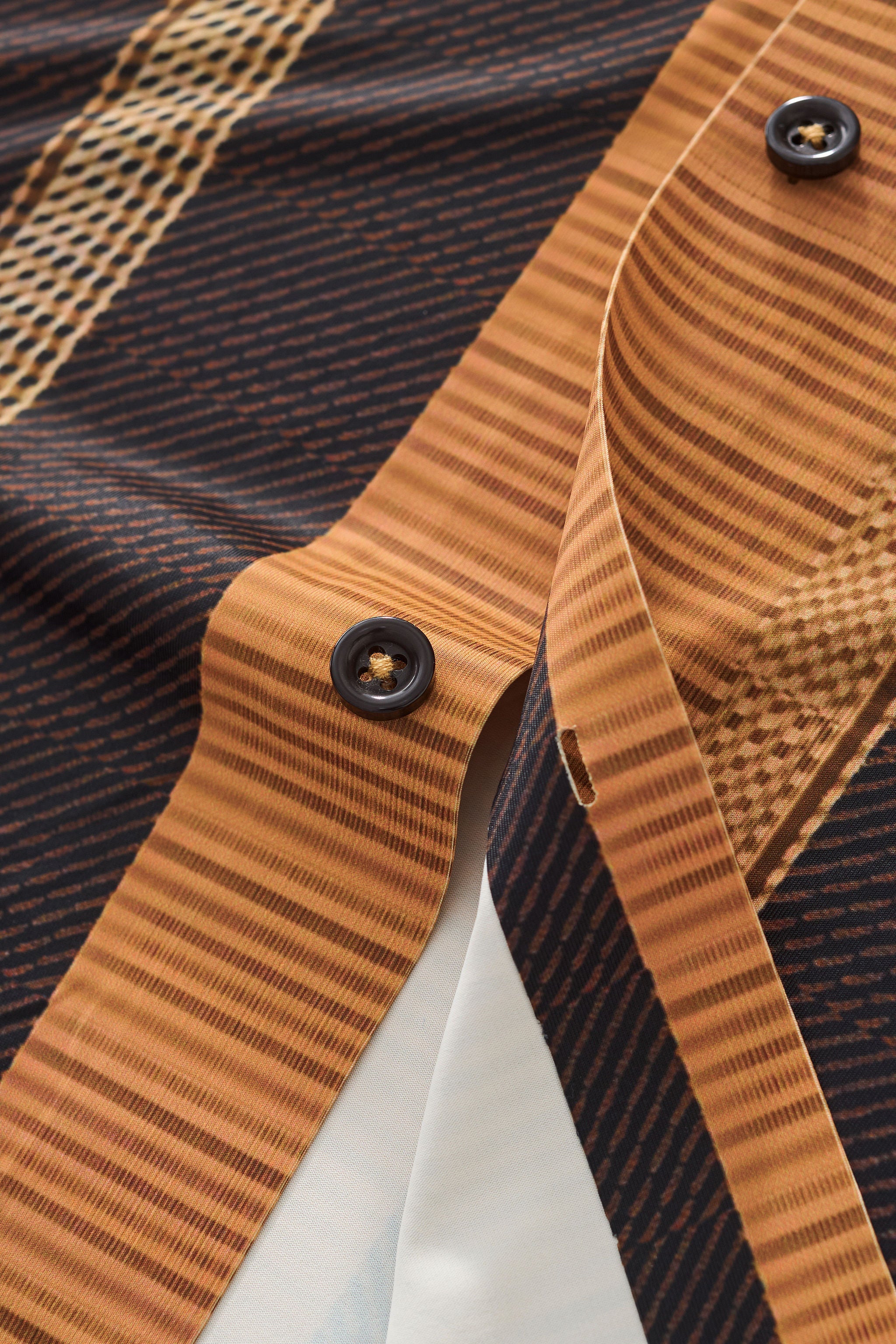 Seamless Plaid Stripe Shirt – El Baron CARAMEL