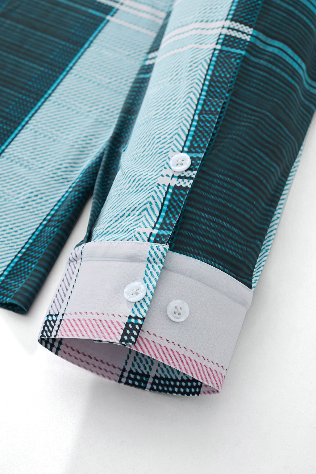 Seamless Plaid Stripe Shirt – El Baron GREEN