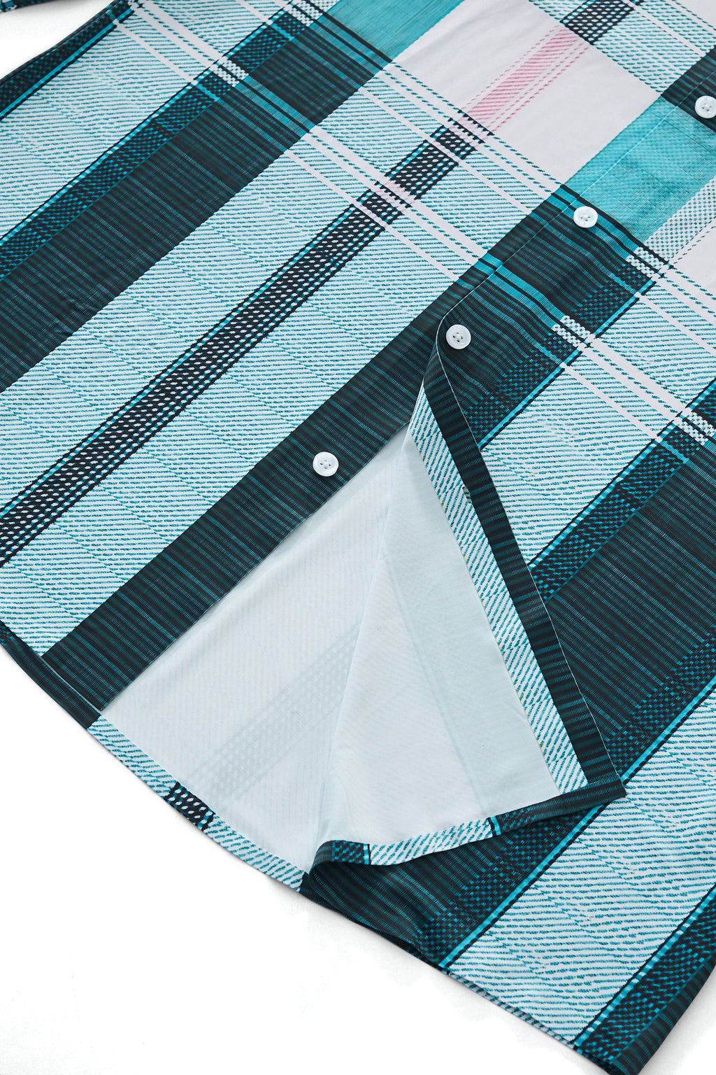 Seamless Plaid Stripe Shirt – El Baron GREEN
