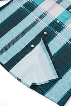 Seamless Plaid Stripe Shirt – El Baron GREEN