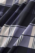 Seamless Classic Plaid Shirt – El Baron NAVY
