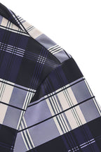 Seamless Classic Plaid Shirt – El Baron NAVY
