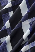 Seamless Bold Plaid Shirt – El Baron BLUE