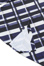 Seamless Bold Plaid Shirt – El Baron BLUE