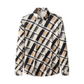 Seamless Bold Plaid Shirt – El Baron KHAKI