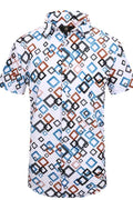 Pixel Cascade SS Shirt WHITE/BLACK