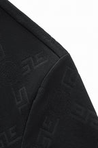 Embossed Monogram Tee – El Baron BLACK