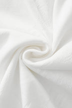 Embossed Monogram Tee – El Baron WHITE
