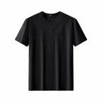 Embossed Paisley Tee – El Baron BLACK
