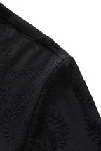 Embossed Paisley Tee – El Baron BLACK