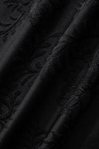Embossed Paisley Tee – El Baron BLACK