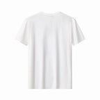 Embossed Paisley Tee – El Baron WHITE