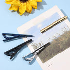 New Tie Clips Men's Metal Necktie Bar Simple Metal Tie Clips Bar Clips for Men Skinny Tie Bar Clasp Best Gift Business Wedding Daily Dress Suit Accessories Shirts Tie Clip CeremonyTie Clip Man Accessories Stevvex