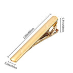 New Tie Clips Men's Metal Necktie Bar Simple Metal Tie Clips Bar Clips for Men Skinny Tie Bar Clasp Best Gift Business Wedding Daily Dress Suit Accessories Shirts Tie Clip CeremonyTie Clip Man Accessories Stevvex
