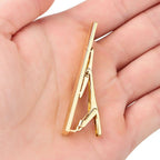 New Tie Clips Men's Metal Necktie Bar Simple Metal Tie Clips Bar Clips for Men Skinny Tie Bar Clasp Best Gift Business Wedding Daily Dress Suit Accessories Shirts Tie Clip CeremonyTie Clip Man Accessories Stevvex