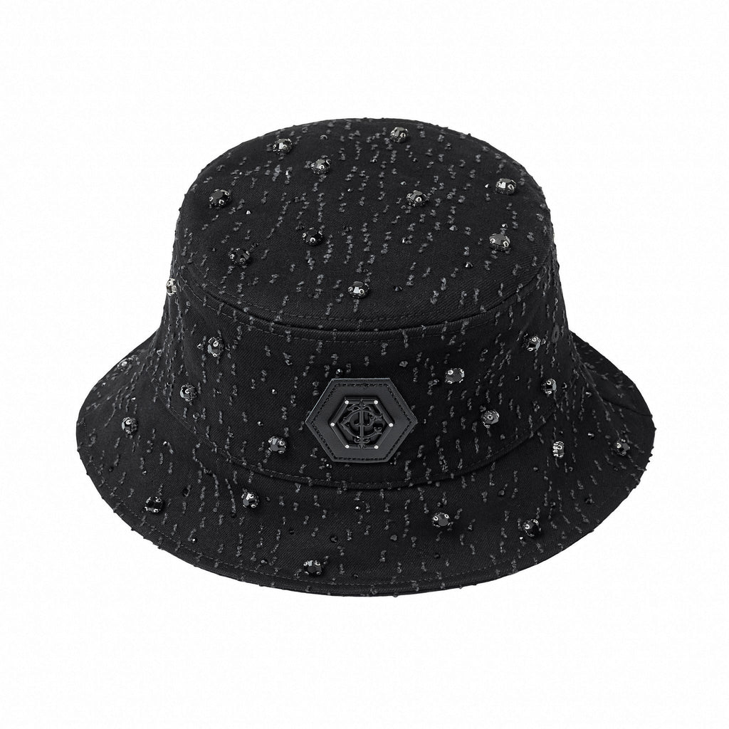 Sanctum Cross Denim hat - Century Penthouse BLACK/BLACK
