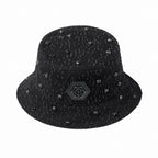 Sanctum Cross Denim hat - Century Penthouse BLACK/BLACK