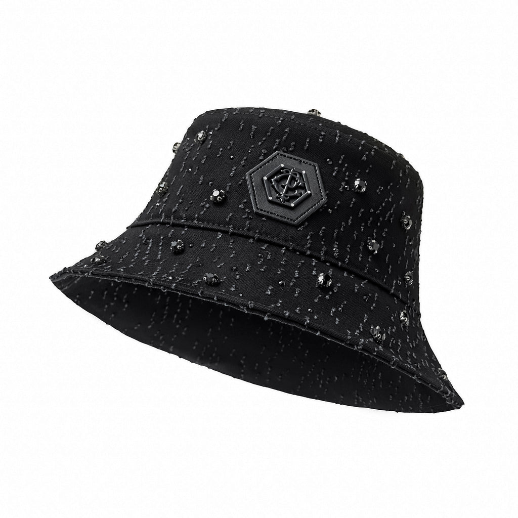 Sanctum Cross Denim hat - Century Penthouse BLACK/BLACK