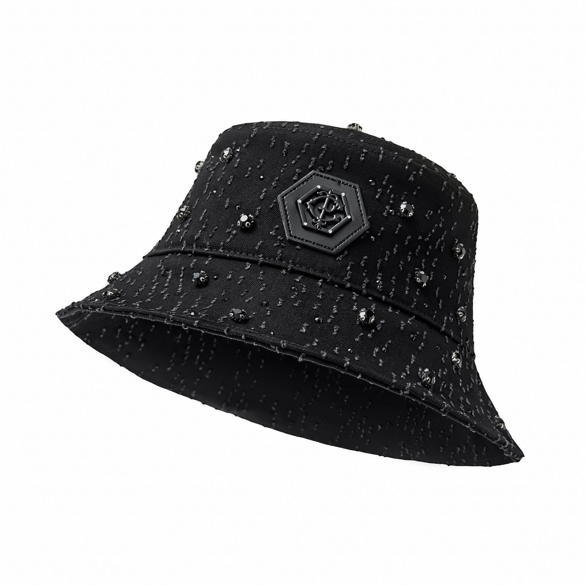 Sanctum Cross Denim hat - Century Penthouse BLACK/BLACK